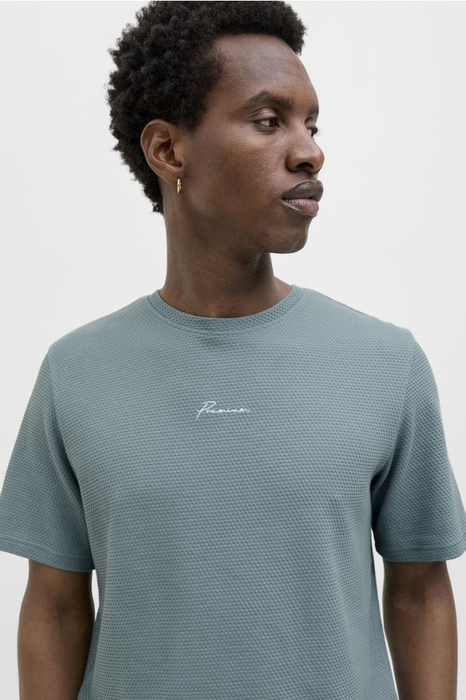 JPRBLAFRANCO SS TEE CREW NECK LN 12175825 STORMY SEA